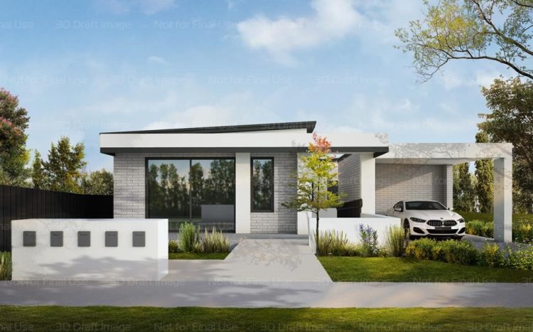 3D render of Chester Hill SDA Home